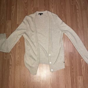Tan cardigan